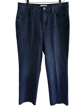 Coldwater Creek Jeans Dark Wash Size 12 Petite Classic Fit Casual Everday Wear
